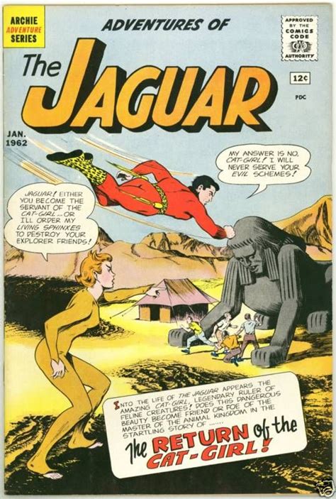 Jaguar Classic Comic Books Silver Age Comic Books Comics