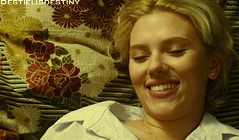 Scarlett Johansson Laughing 