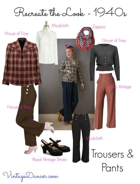 1940s Outfit Ideas Recreate The 40s Look