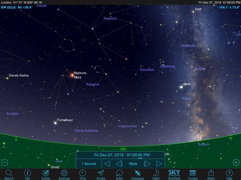 The December 2018 Conjunction of Mars and Neptune - Alpha Lyrae