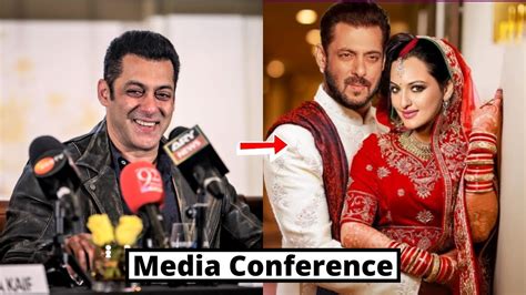 Salman Khan Released Statement Through Media Conference To Confirm His