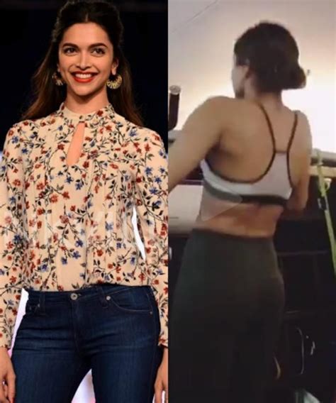 watch deepika padukone pumps it up in the gym and gives us major fitness goals deepika