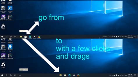 How To Center Taskbar Icons In Windows 10 Bouncegeek