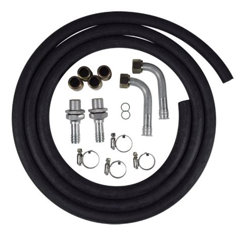 Heater Hose Kit With Barbed Fittings
