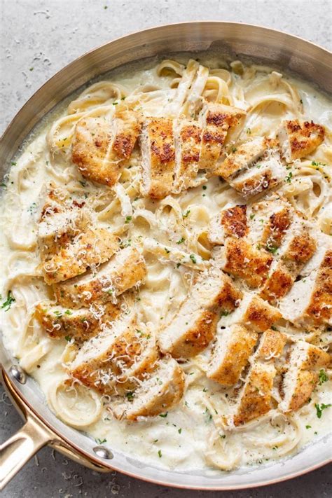 This Homemade Chicken Fettuccine Alfredo Recipe Is Made Totally From Sc