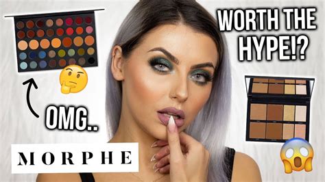 Testing Morphe Makeup Worth The Hype First Impressions Review Youtube