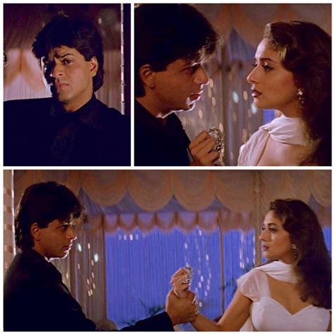 Shah Rukh Khan And Madhuri Dixit In Aur Pas Dil To Pagal Hai 1997