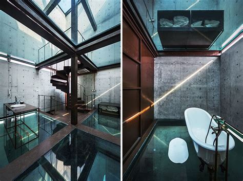 Atelier Fcjz Erects A Vertical Glass House In Shanghai Home Building Design Glass House