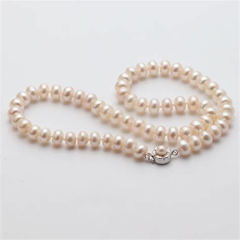 High Quality Freshwater Mm Aaaa Freshwater Love Wish Pearl Necklace