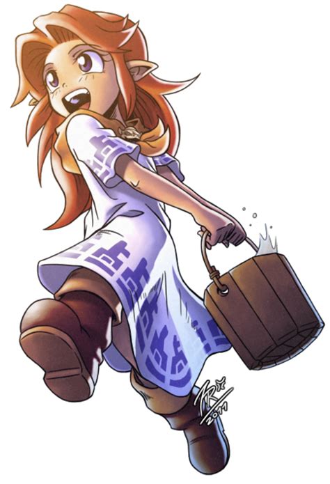 Malon Is So Cute Legend Of Zelda Legend Of Zelda Characters