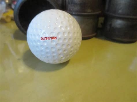 Rare Vintage Golf Ball Made From 1904 Original Worthington Molds Nos
