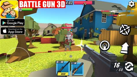 Battle Gun 3d Pixel Shooter Gameplay Androidios Youtube