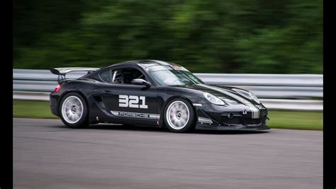 Porsche Cayman S With 18 Sm 10 Wheels At Lime Rock Park Youtube