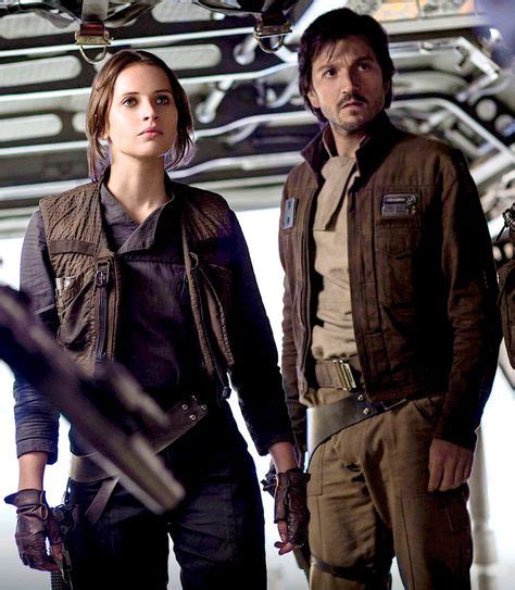Cassianandor “ “jyn Erso And Cassian Andor In The New Hq Still From Rogue One Rogue One Star