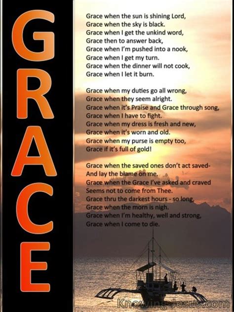 Prayers For Grace
