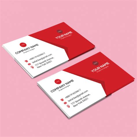 Creative Business Card Template Vectors Graphic Art Designs In Editable