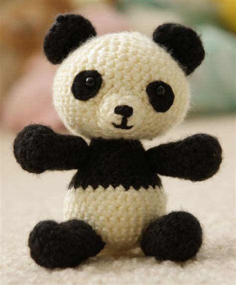 Crystal Panda Free Panda Amigurumi Crochet Patterns
