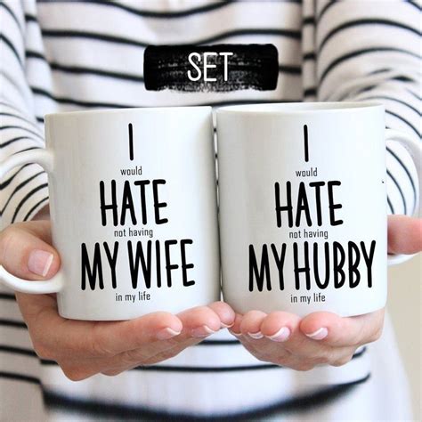 Couple Mug T Funny T For Him Wife Mug Valentines Etsy In 2020 Funny Ts For Him