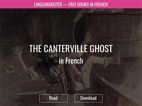 Bab.la is not responsible for their content. ᐈ The Canterville Ghost in French: Read the bilingual book ...