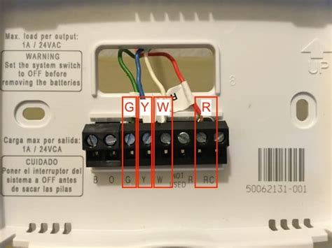 It shows the components of the circuit as simplified shapes, and the talent and signal links along with the devices. Honeywell Thermostat Wiring Diagram Th5220d1003