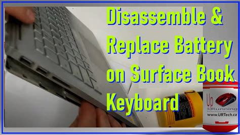 Microsoft Surface Book Keyboard Disassembly And Battery Replacement Youtube