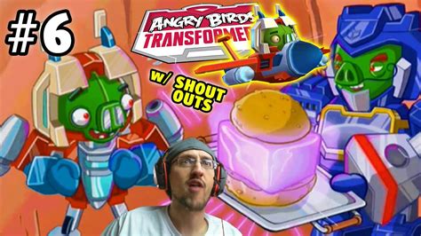 Lets Play Angry Birds Transformers Part 6 Energon Starscream Unlocked