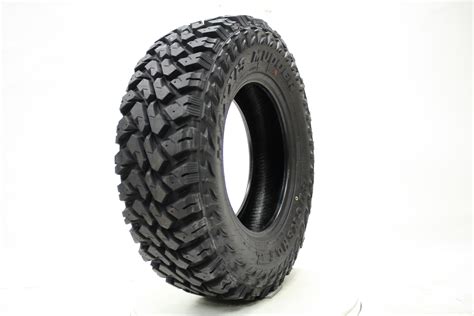 The tread pattern, with the large tread blocks, and the all season tire compound increase the dry, wet and winter weather terrain gripping ability. Maxxis MT-764 BUCKSHOT MUDDER II 245/75R16 120/116Q ...