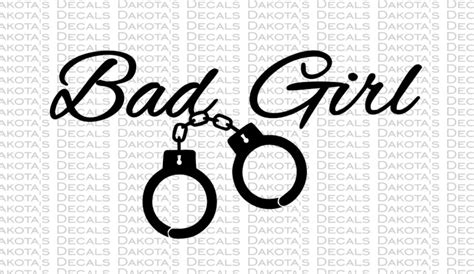 Bad Girl Svg For Download Etsy