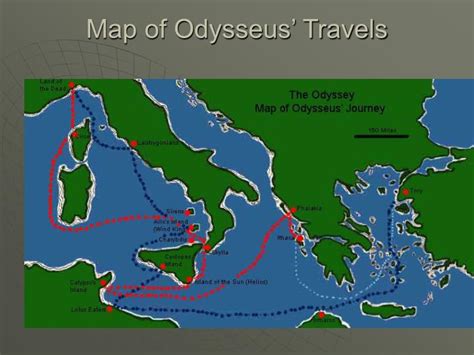 Odysseus Route Map