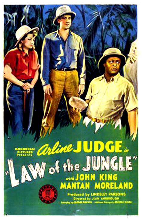 Law of the jungle (korean: 13: LAW OF THE JUNGLE / Monogram Pictures - 1942