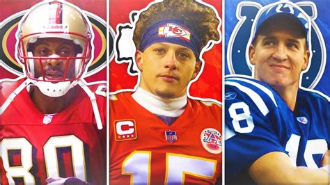 Ranking The Best Nfl Player From Each Team Of All Time Youtube