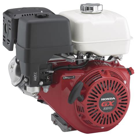 Honda Horizontal Ohv Engine With Electric Start — 389cc Gx Series