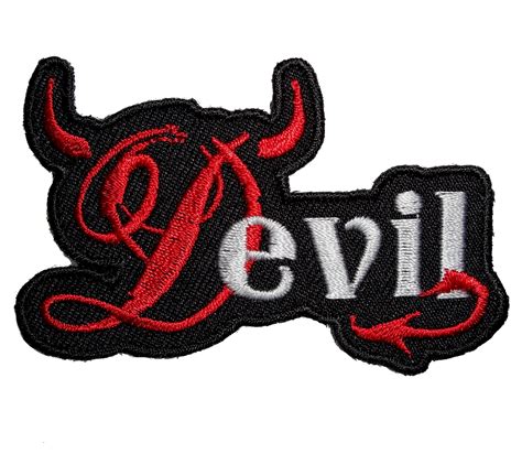 sexy devil lady rider embroidered lady biker patch quality biker patches