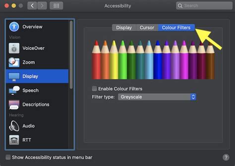 How To Enable Color Filters On Mac For Improved Reading Experience