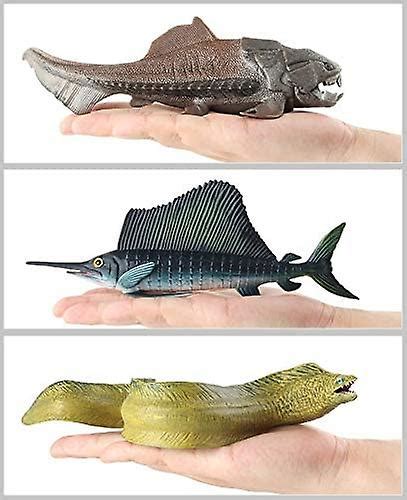 Simulated Deep Sea Creatures Animal Statues Realistic Plastic Deep Sea