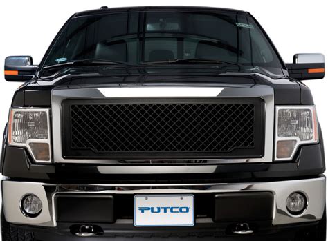 Tri coat white with black leather, heated/cooled seats, trailer package with trailer brake controller, roll tanneau cover, upgraded grill, 172k miles, replaced transmission at 142k miles. Custom Grilles for 2012 Ford F-150 - Putco P270540B