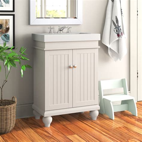 Charlton Home® Gerharda 24 Free Standing Single Bathroom Vanity With
