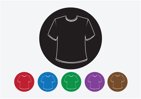 Apparel Shirt And T Shirt Icon Clothing Icons 647208 Vector Art At Vecteezy