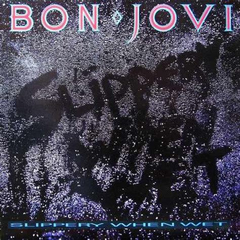 bon jovi slippery when wet 1986 vinyl discogs
