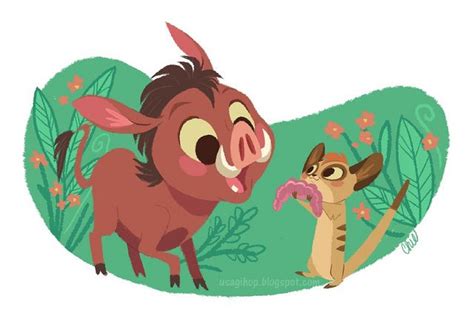 Timon And Pumbaa Timon And Pumbaa Disney Fan Art Cute Cartoon Wallpapers
