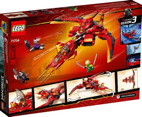 71704 Lego Ninjago Kai Fighter Playset With 3 Minifigures 513 Pieces