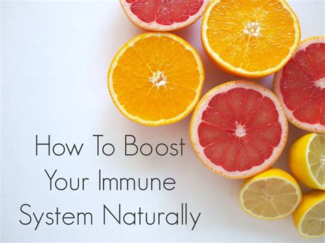 Foods That Boost Immune System Health