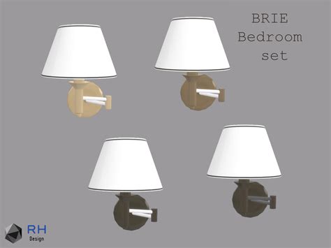 The Sims Resource Brie Modern Wall Lamp