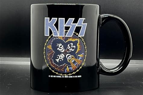 Officially Licensed Kiss Coffee Mug Dead Sled Coffee