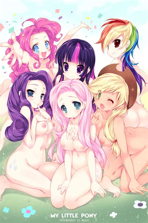 Twilight Sparkle Fluttershy Rainbow Dash Rarity Pinkie Pie And More My Babe Pony And