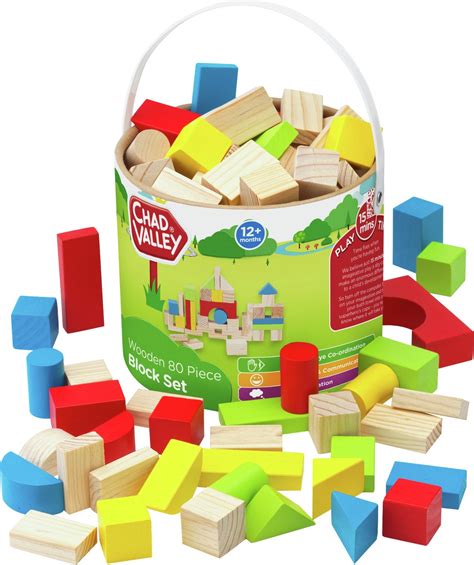 Chad Valley Wooden 80 Piece Block Set Reviews