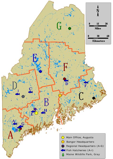 Wildlife Management Area Maps Maine Ifandw