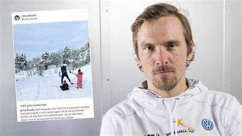 Johan Olsson Vm Laddar Med Barnen Sport