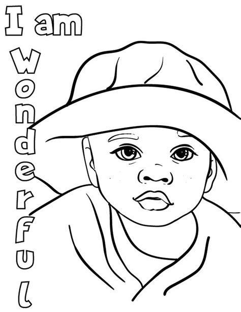 Printable Black Coloring Page Melanin Coloring Page Black Etsy Australia