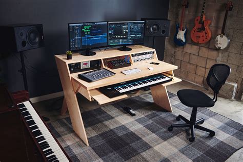 Cuarto T Estudio Instrumentos En Pard Home Studio Desk Home Studio